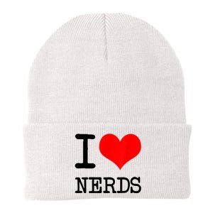 I Love (Heart) NERDS Knit Cap Winter Beanie