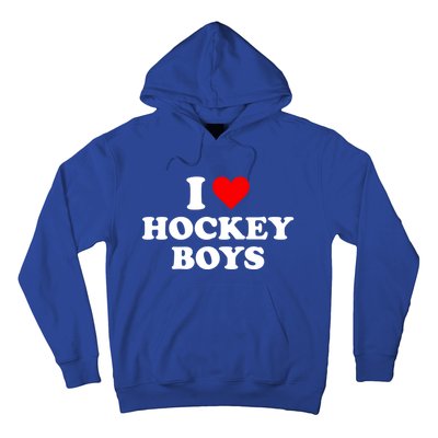 I Love Hockey Great Gift Hoodie