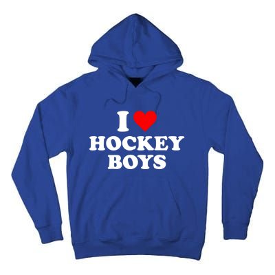 I Love Hockey Great Gift Tall Hoodie