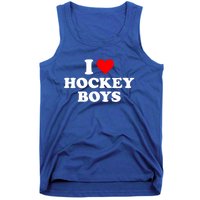 I Love Hockey Great Gift Tank Top