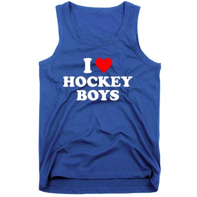 I Love Hockey Great Gift Tank Top