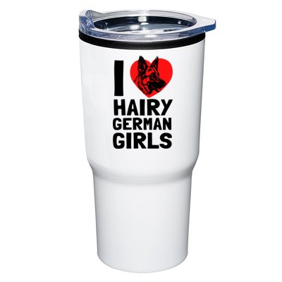 I Love Hairy GermanGirLs German Shepherd Edition Tumbler