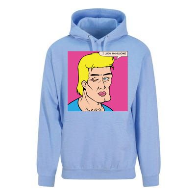 I Look Handsome Unisex Surf Hoodie