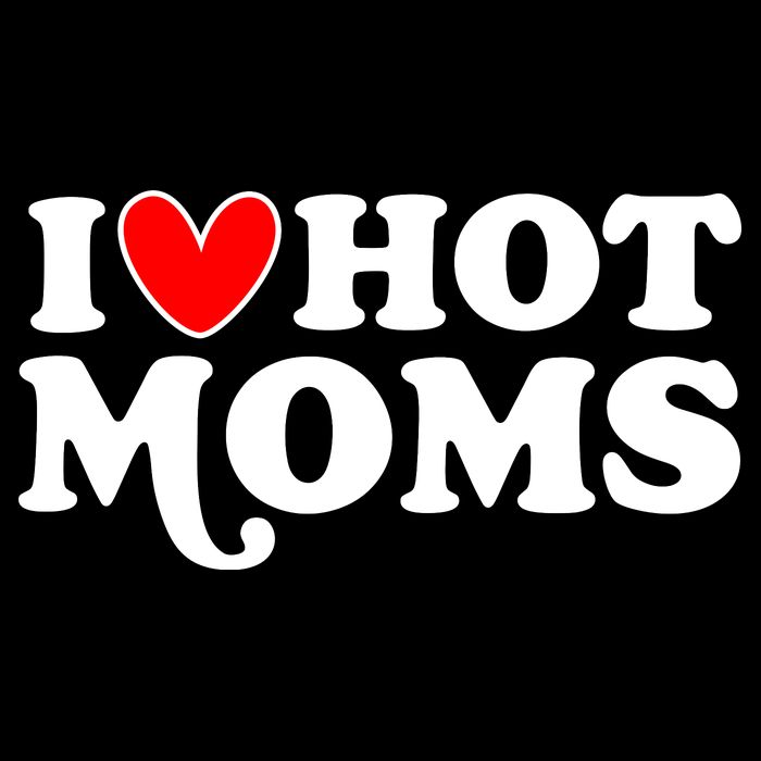 I Love Hot Moms I Heart Hot Moms Milf Funny Doggie Tank