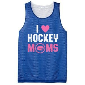 I Love Hockey Moms Humorous Hockey Lover Wife Husband Gift Mesh Reversible Basketball Jersey Tank