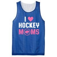 I Love Hockey Moms Humorous Hockey Lover Wife Husband Gift Mesh Reversible Basketball Jersey Tank