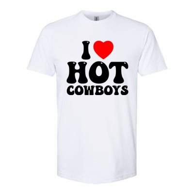 I Love Hot Cowboys, I Heart Hot Cowboys Lover Softstyle® CVC T-Shirt