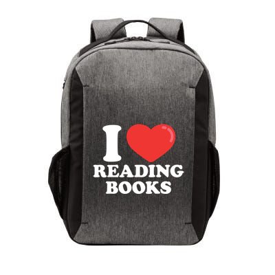I Love (Heart) Reading Books Gift Vector Backpack