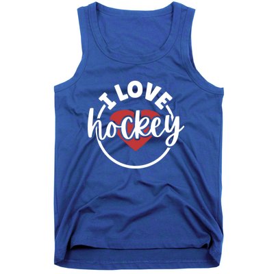 I Love Hockey Great Gift Tank Top