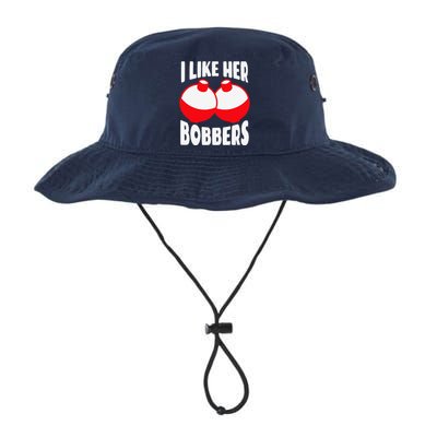 I Like Her Bobbers Funny Fishing Couples Gifts Legacy Cool Fit Booney Bucket Hat