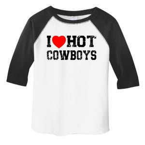 I Love Hot Cowboys, I Heart Hot Cowboys Lover Toddler Fine Jersey T-Shirt