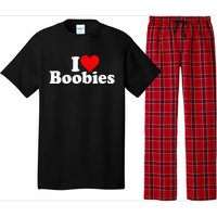 I LOVE HEART BOOBIES Pajama Set