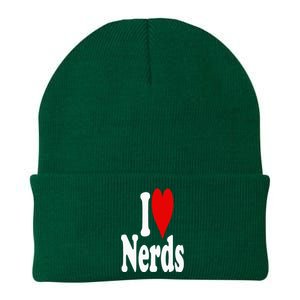 I LOVE HEART NERDS GEEKS Knit Cap Winter Beanie