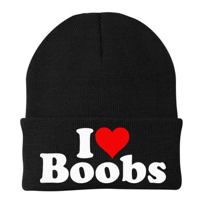 I LOVE HEART BOOBS BOOBIES Beanie