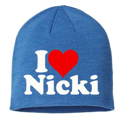 I Love Heart Nicki Sustainable Beanie