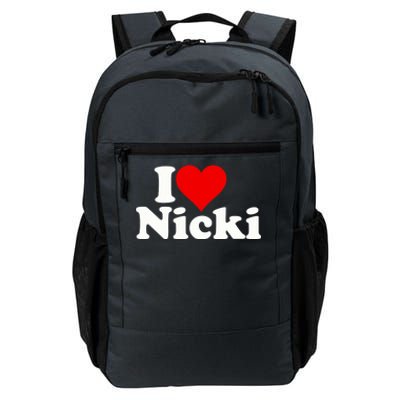 I Love Heart Nicki Daily Commute Backpack