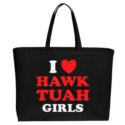 I Love Hawk Tuahfunny Hawk Tush Meme Adult Humor Gag Cotton Canvas Jumbo Tote