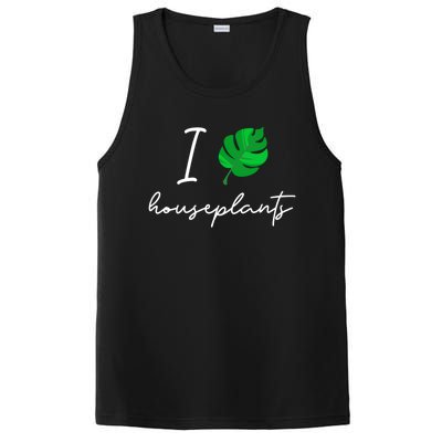 I Love Houseplants Cute Plant Lover Beautiful Botanical Gift PosiCharge Competitor Tank