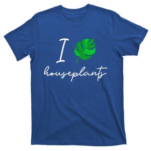 I Love Houseplants Cute Plant Lover Beautiful Botanical Gift T-Shirt