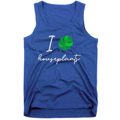 I Love Houseplants Cute Plant Lover Beautiful Botanical Gift Tank Top