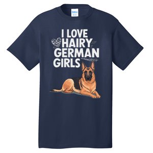 I Love Hairy German (5) Tall T-Shirt