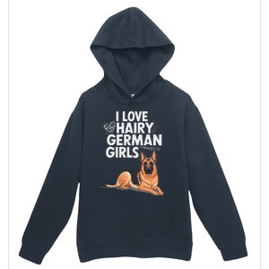 I Love Hairy German (5) Urban Pullover Hoodie