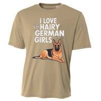 I Love Hairy German (5) Cooling Performance Crew T-Shirt