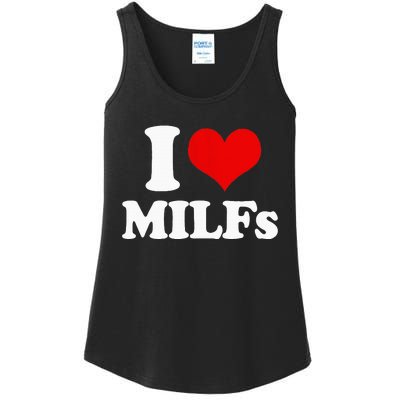 I Love Heart MILFs And Mature Sexy Ladies Essential Tank