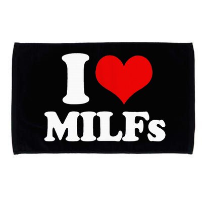 I Love Heart MILFs And Mature Sexy Microfiber Hand Towel