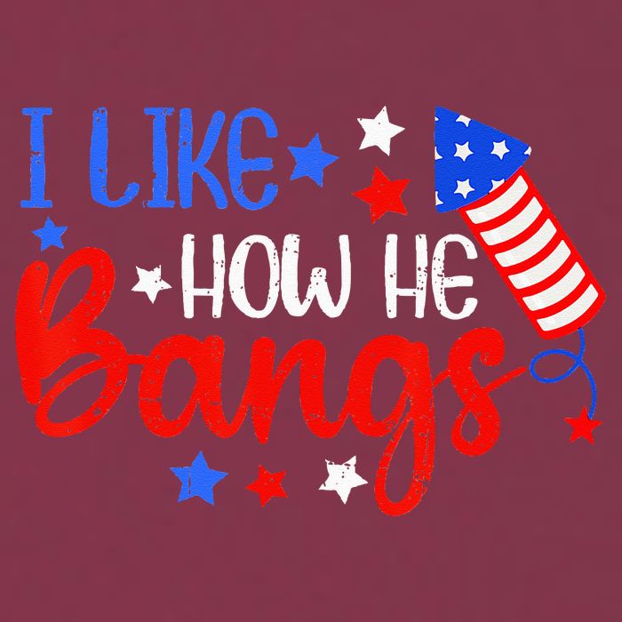 I Like How He Bang Funny 4th Of July Matching Couple 16oz Travel Tumbler