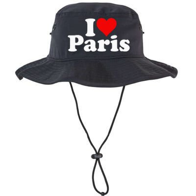 I LOVE HEART PARIS FRANCE Legacy Cool Fit Booney Bucket Hat