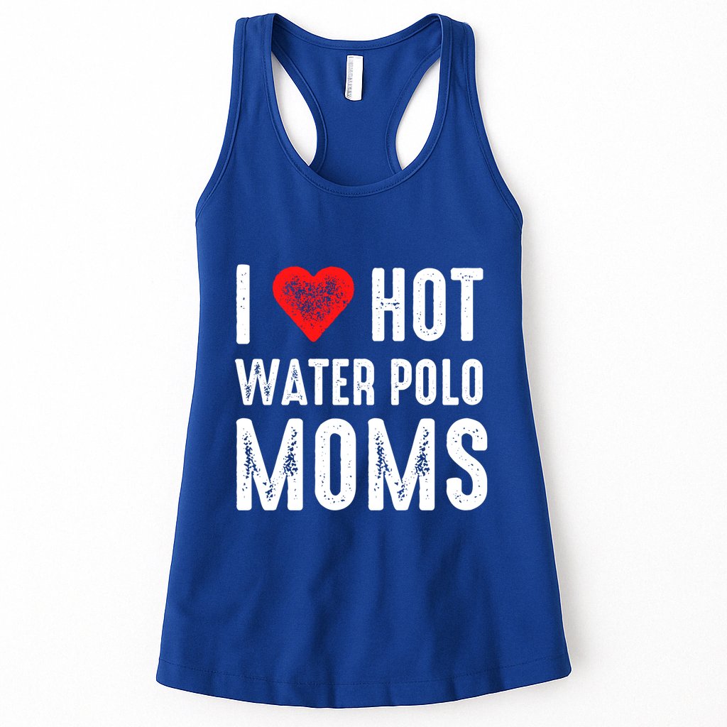 I Love Hot Water Polo Moms Great Gift Womens Tank Top