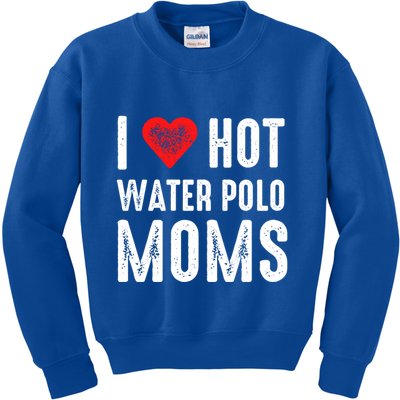 I Love Hot Water Polo Moms Great Gift Kids Sweatshirt
