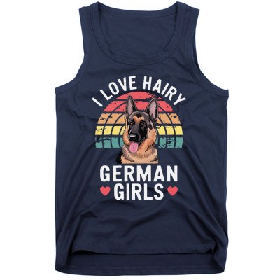 I Love Hairy German Tank Top