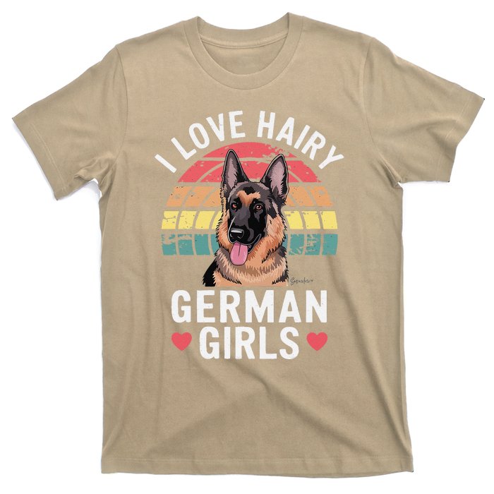 I Love Hairy German T-Shirt