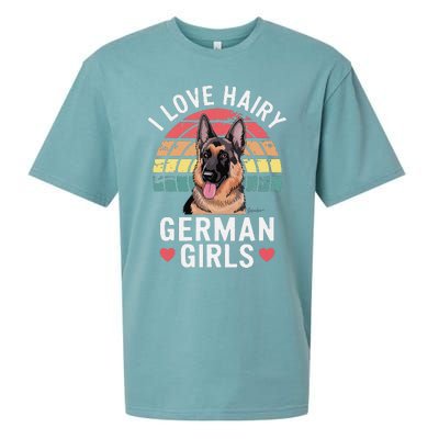 I Love Hairy German Sueded Cloud Jersey T-Shirt