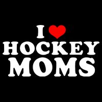 I Love Hockey Mom Funny 16 in Basic Backpack