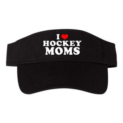 I Love Hockey Mom Funny Visor