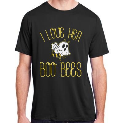 I Love Her Boo Bees Couples Halloween Costume Adult ChromaSoft Performance T-Shirt