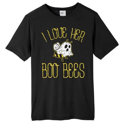 I Love Her Boo Bees Couples Halloween Costume Tall Fusion ChromaSoft Performance T-Shirt