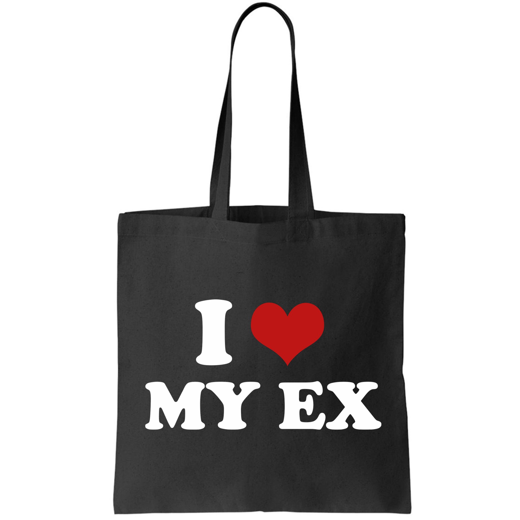 I Love Heart My EX 2000s Style Meme Tee Bag