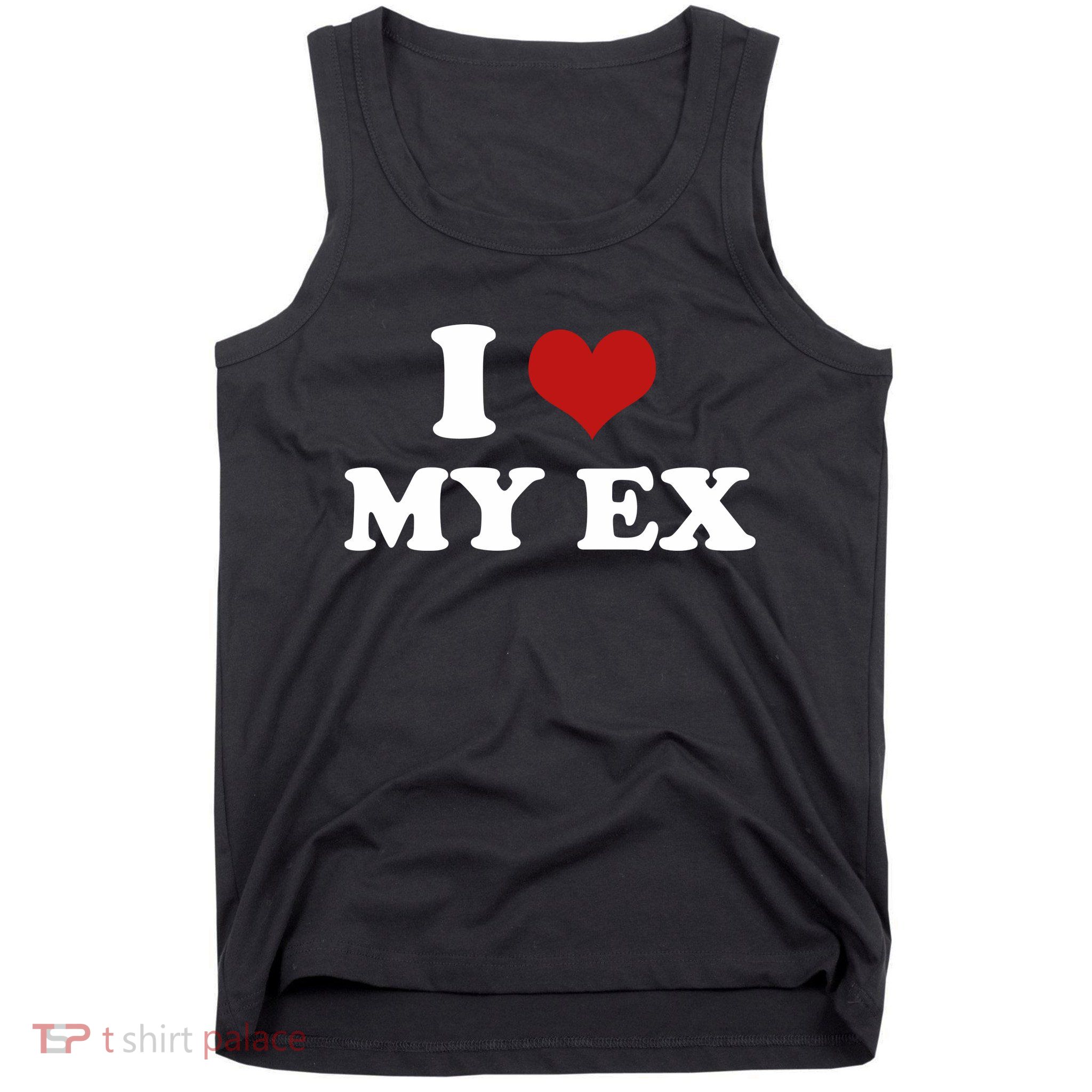 I Love Heart My EX 2000s Style Meme Tee Tank Top