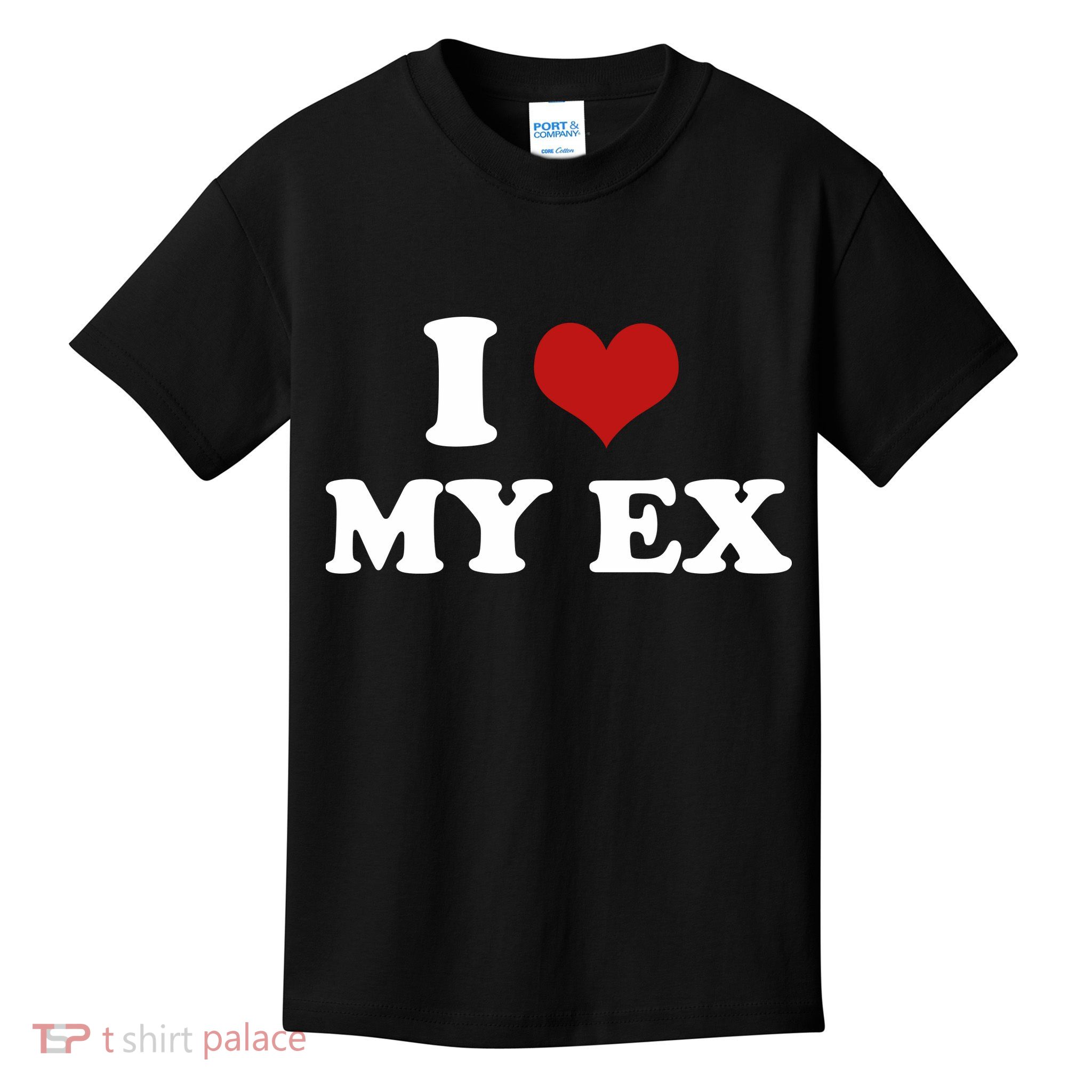I Love Heart My EX 2000s Style Meme Tee Kids T-Shirt