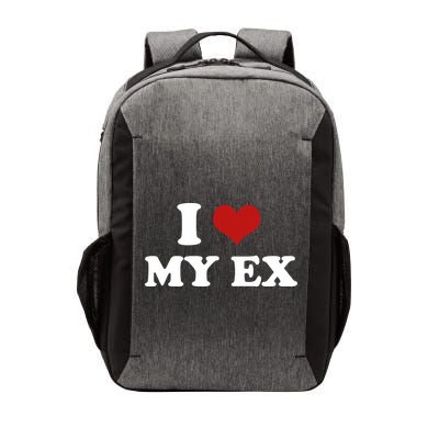 I Love Heart My EX 2000s Style Meme Tee Vector Backpack