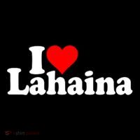I Love Heart Lahaina Hawaii Baby Bodysuit