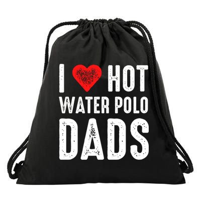 I Love Hot Water Polo Dads Gift Drawstring Bag