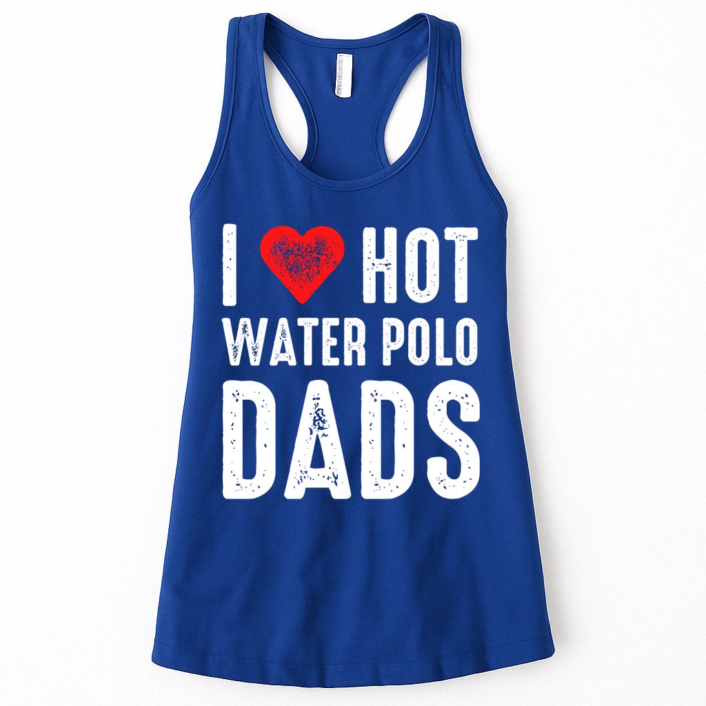 I Love Hot Water Polo Dads Gift Womens Tank Top