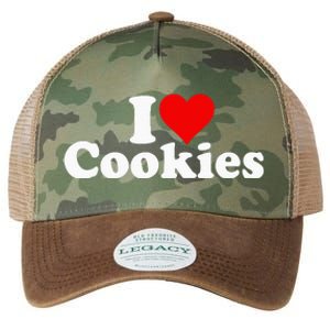 I Love Heart Cookies Legacy Tie Dye Trucker Hat