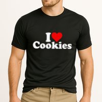 I Love Heart Cookies Cooling Performance Crew T-Shirt