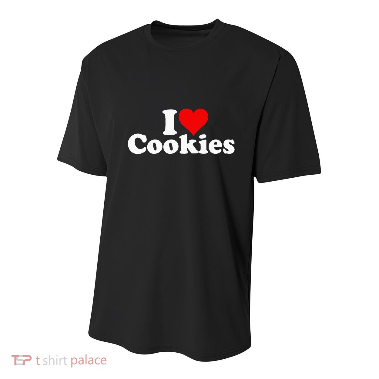 I Love Heart Cookies Youth Performance Sprint T-Shirt